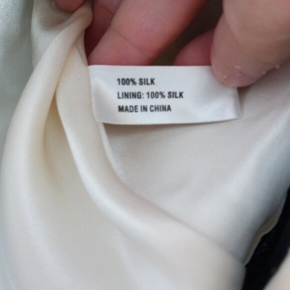 Temperley London 100% Silk Flared Patchwork A-Line Skirt Size UK 12 US 8 Lined - Picture 9 of 9